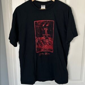 Salem Mass. Large Black Graphic T